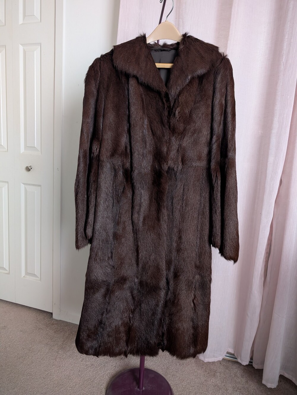 1940s Real Mink Fur Coat